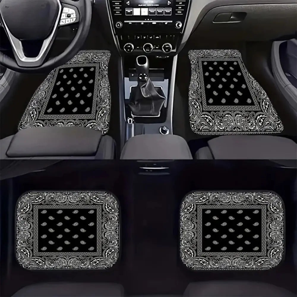 Persian & Southwestern Print Interior Car Mats