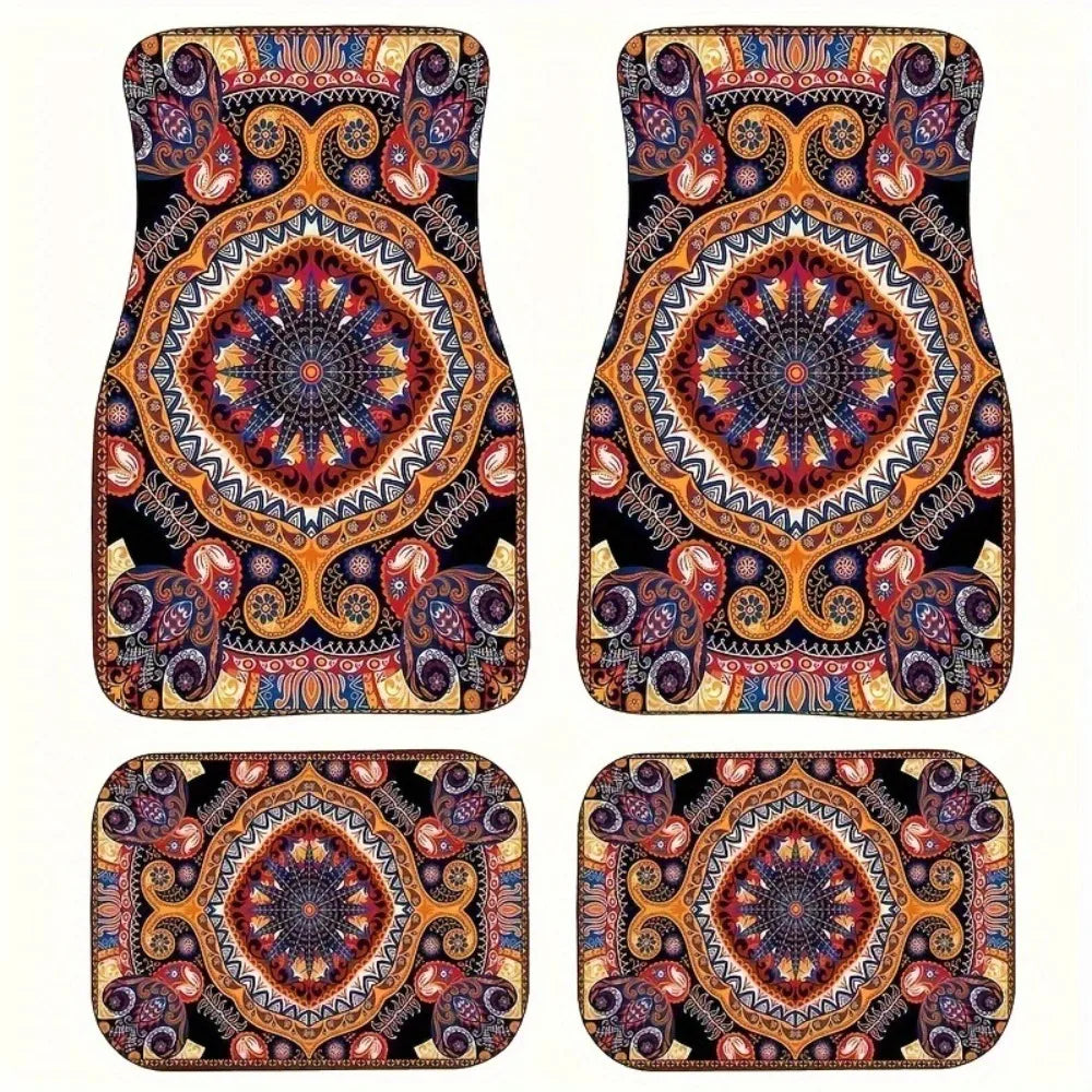 Persian & Southwestern Print Interior Car Mats